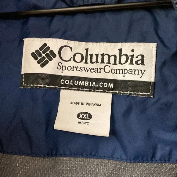Columbia Packable Windbreaker Full Zip Jacket XXL - Picture 8 of 8